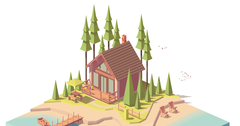 Build 20+ House Models the Complete Low Poly 3D Tu...